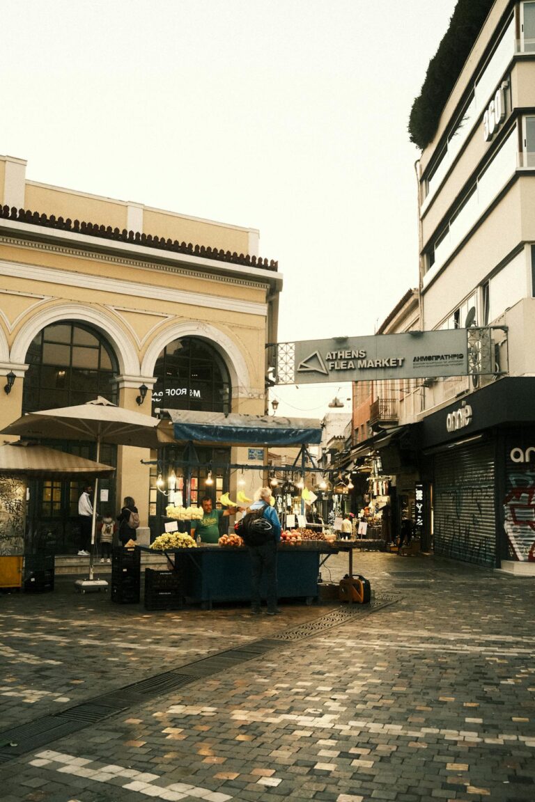 Athens Greece Holiday Package Busy Street