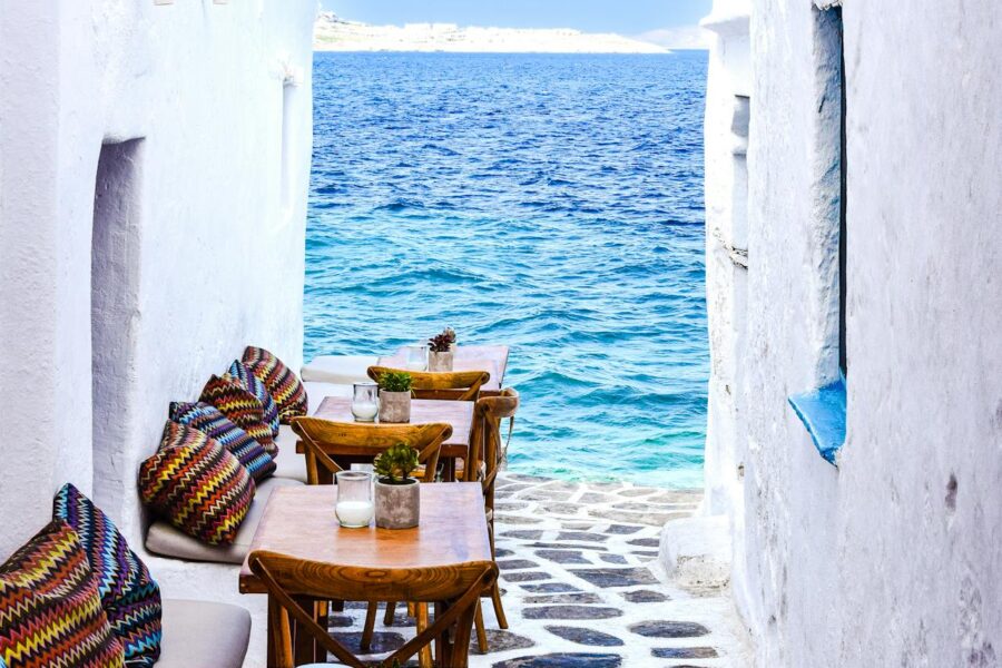 Mykonos Greece Tour Package Ocean View From Resort